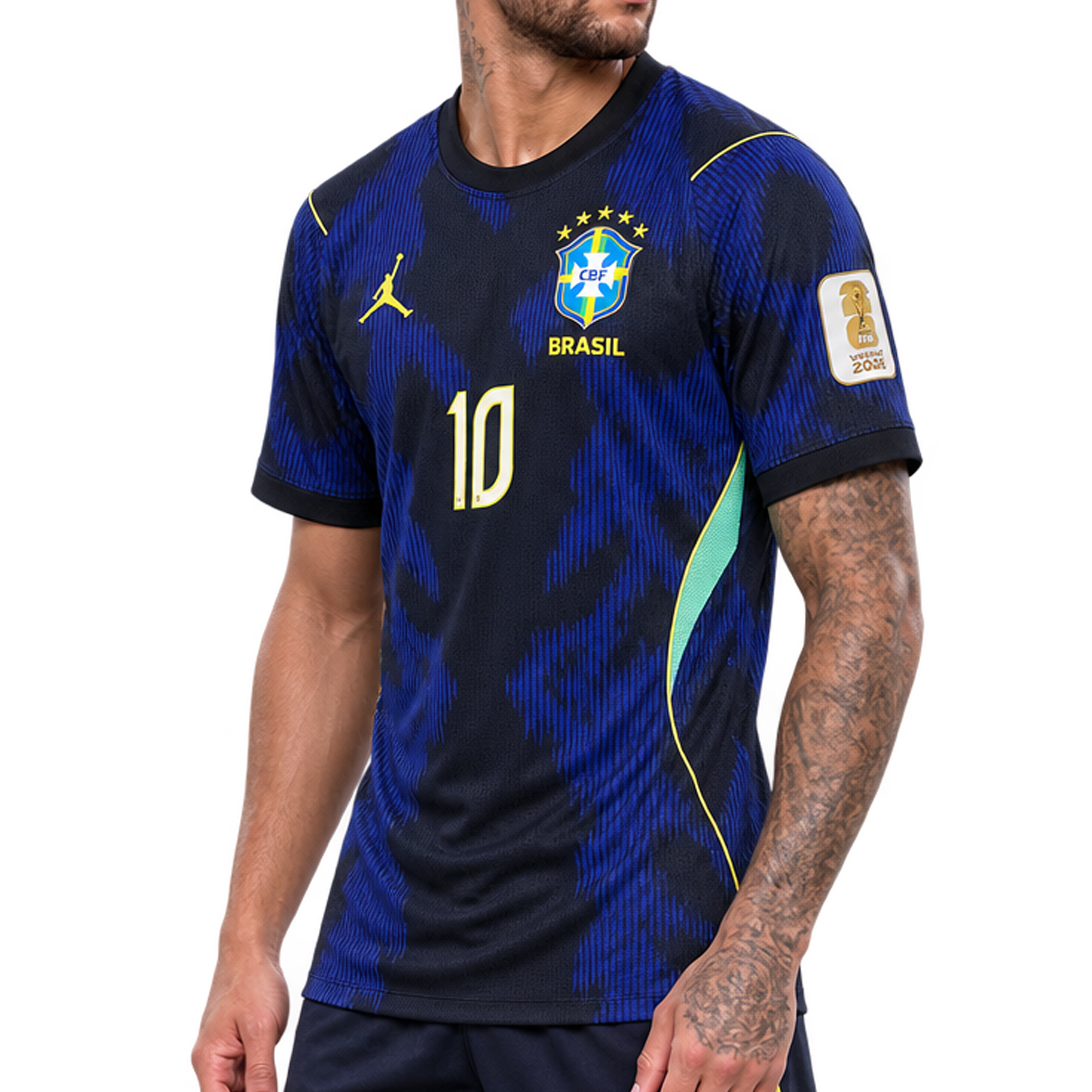 Neymar Jr #10 Home jersey FIFA WC 2026 (Copy) - Image 2