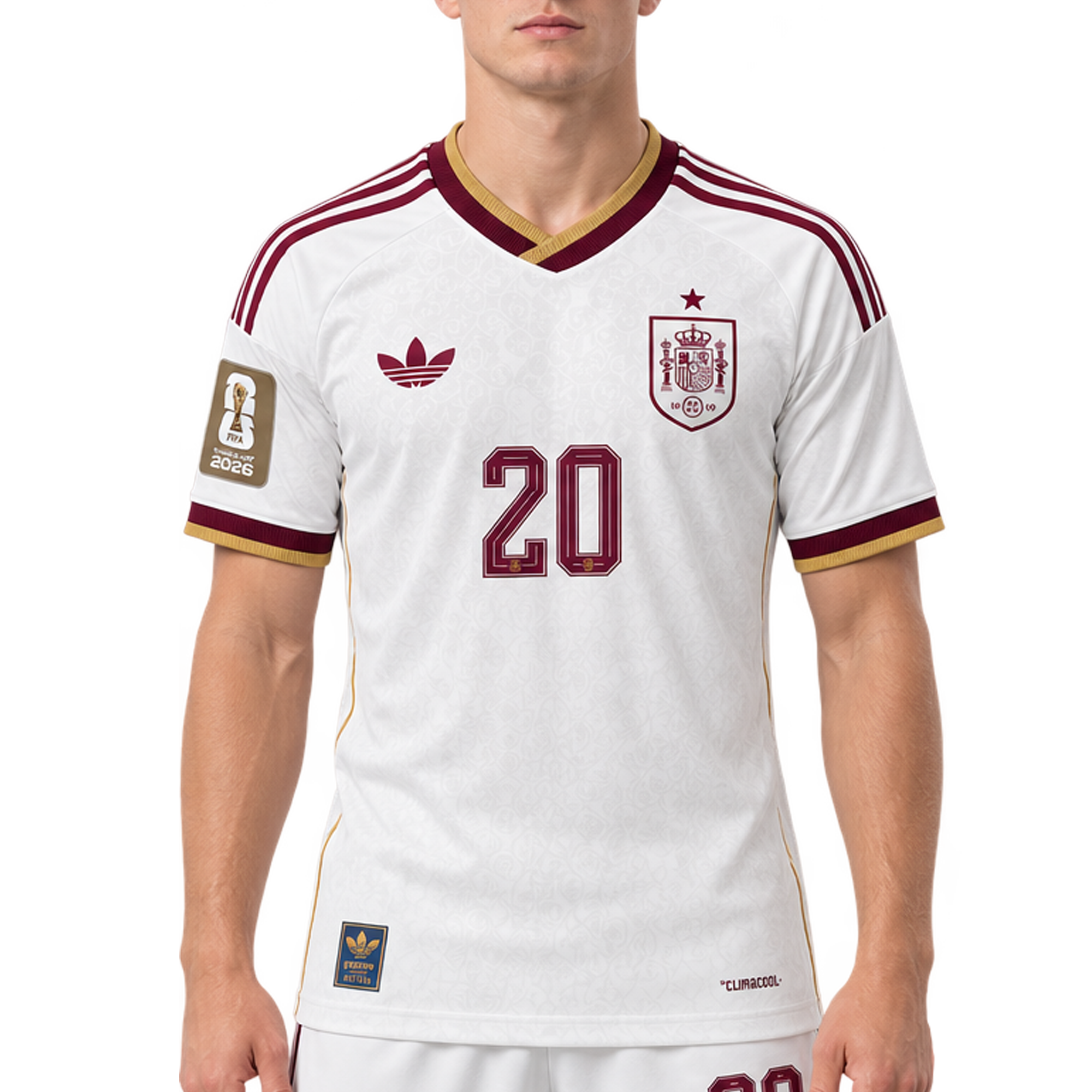 Pedri #20 Away jersey FIFA WC 2026 - Image 3