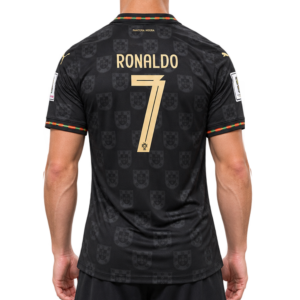 Cristiano Ronaldo #7 Black jersey FIFA WC 2026